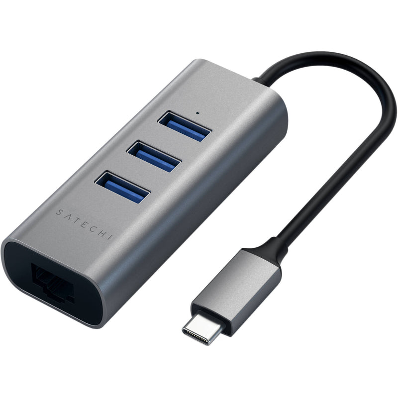 Satechi USB Type-C 2-in-1 Hub (Space Gray)