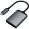 Satechi UHS-II SD/microSD USB Type-C Card Reader (Space Gray)