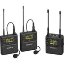 Sony UWP-D27 2-Person Camera-Mount Wireless Omni Lavalier Microphone System (UC14: 470 to 542 MHz)