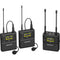 Sony UWP-D27 2-Person Camera-Mount Wireless Omni Lavalier Microphone System (UC14: 470 to 542 MHz)