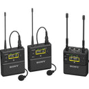 Sony UWP-D27 2-Person Camera-Mount Wireless Omni Lavalier Microphone System (UC25: 536 to 608 MHz)
