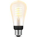 Philips Hue ST19 Filament Edison Bulb with Bluetooth (White Ambiance)