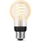 Philips Hue A19 Filament Edison Bulb with Bluetooth (White Ambiance)
