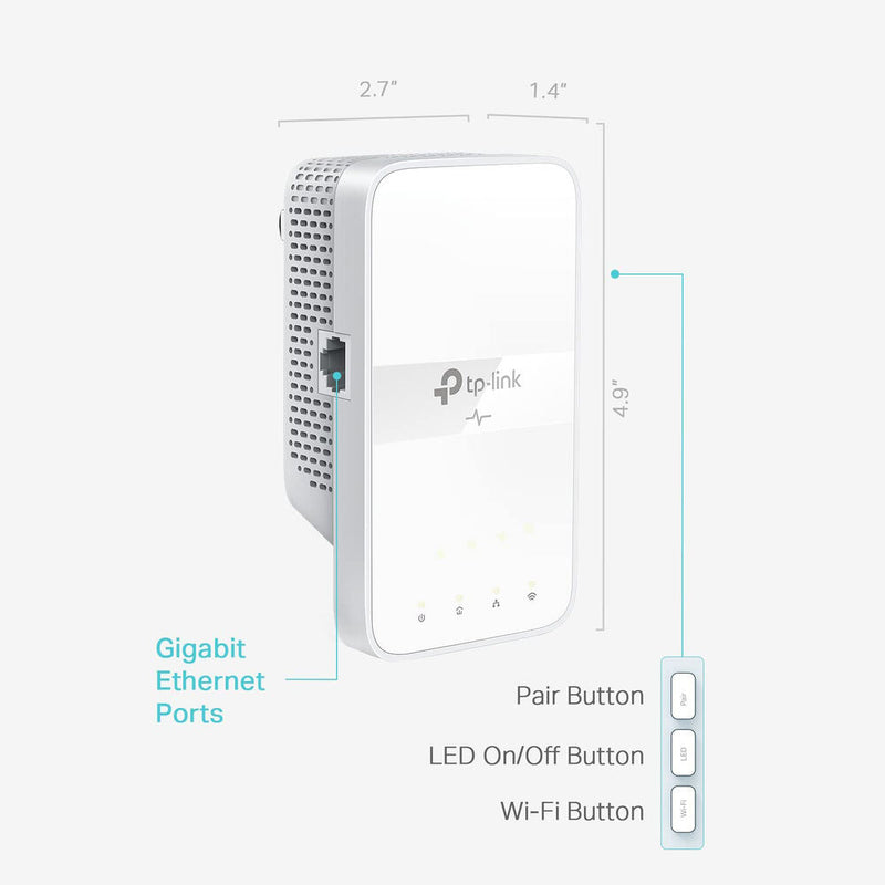 TP-Link TL-WPA7617 AV1000 Powerline Access Point Module with AC1200 Wi-Fi