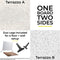 V-FLAT WORLD 24 x 24" Duo-Board Double-Sided Background (Terrazzo A/Terrazzo B)