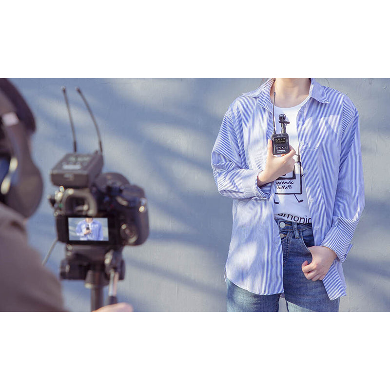 Saramonic UWMIC9S Mini KIT1 Compact Camera-Mount Wireless Omni Lavalier Microphone System (514 to 596 MHz)