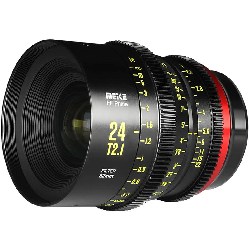 Meike FF Prime Cine 24mm T2.1 Lens (L-Mount, Feet/Meters)