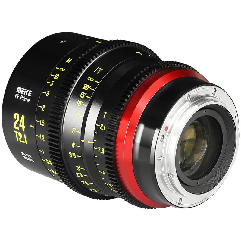 Meike FF Prime Cine 24mm T2.1 Lens (L-Mount, Feet/Meters)