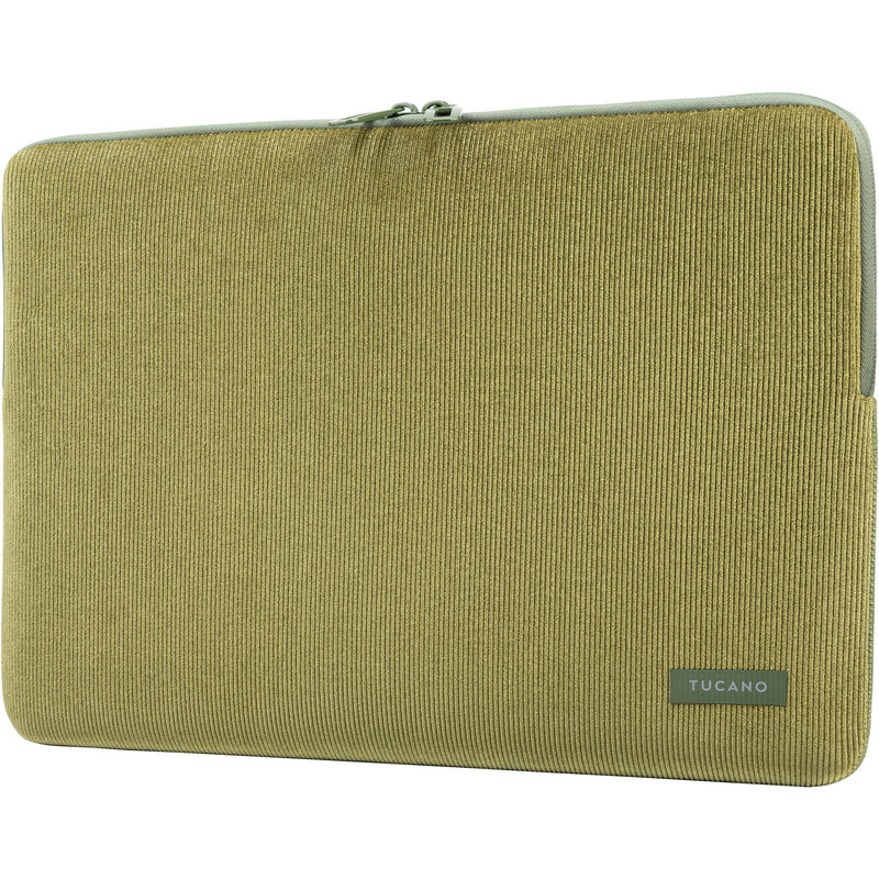 Tucano Second Skin Velluto Neoprene Sleeve for 15.6" Laptops and 16" MacBook Pro (Green)