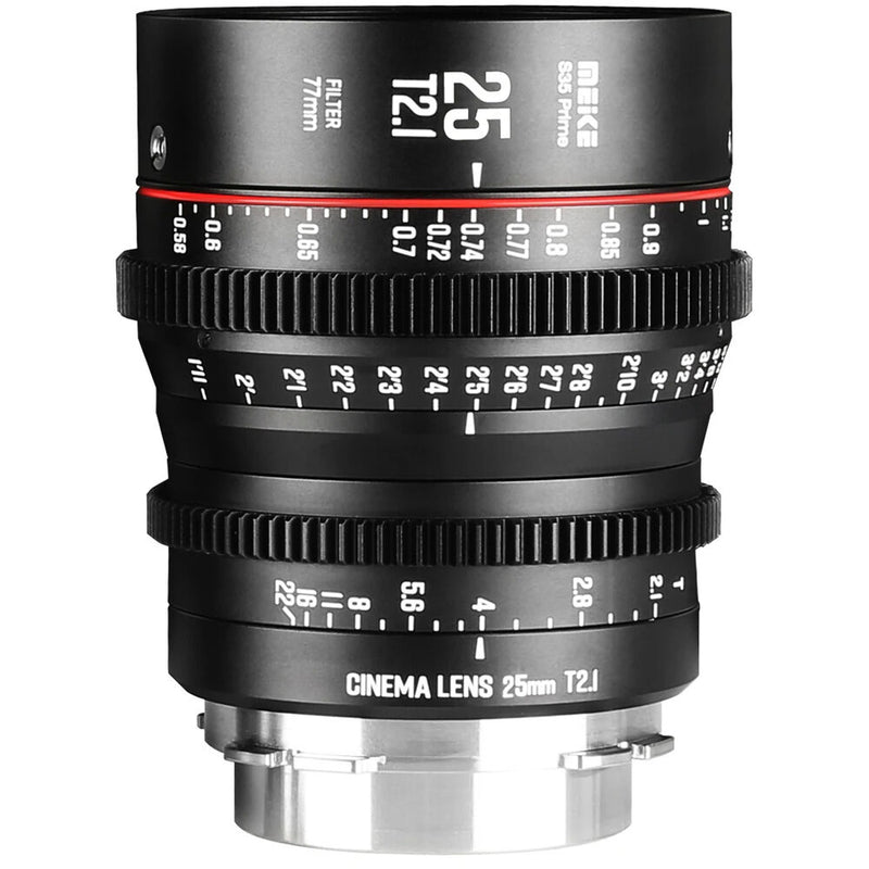 Meike 25mm T2.1 Super35 Prime Cine Lens (EF Mount)