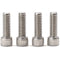 CineMilled 1/4"-20 x 3/4" Stainless Steel Screw (4-Pack)