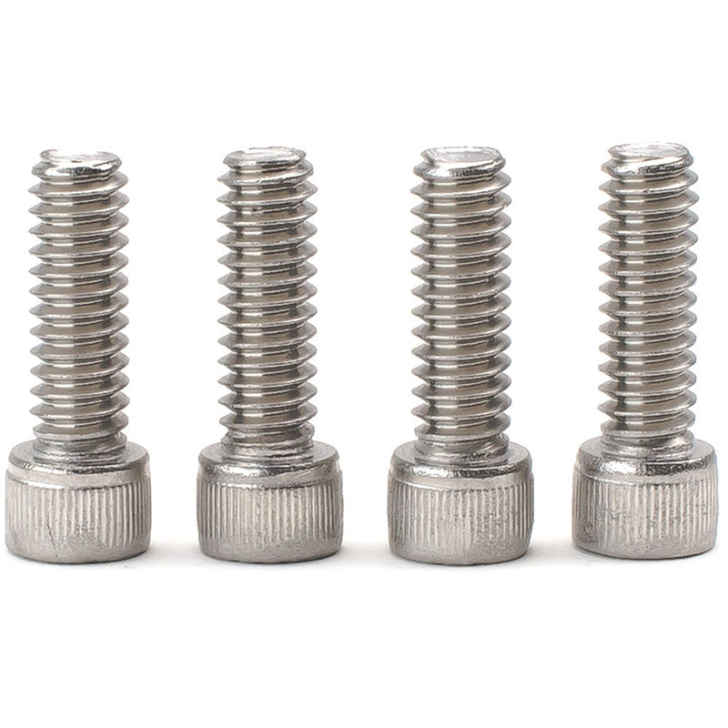 CineMilled 1/4"-20 x 3/4" Stainless Steel Screw (4-Pack)