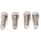CineMilled 1/4"-20 x 3/4" Stainless Steel Screw (4-Pack)