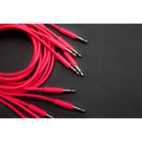 Cre8audio Nazca Noodles Eurorack-Style Patch Cables (Hot Pink, 5-Pack, 3.3')