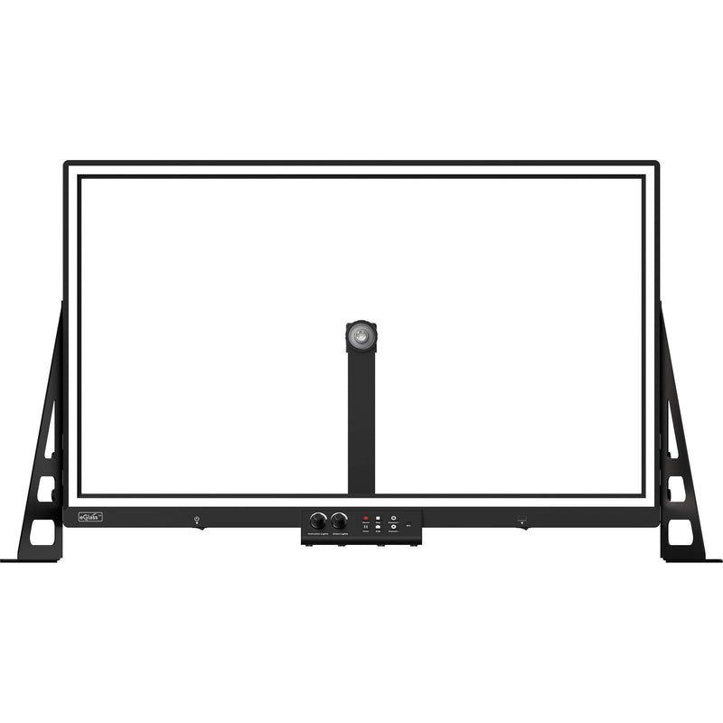 HoverCam eGlass 35" Transparent Lightboard with Built-in Camera