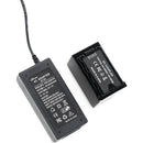 IndiPRO Tools AC Power Supply with Panasonic VW-VBD58 Dummy Battery (8V, 8')