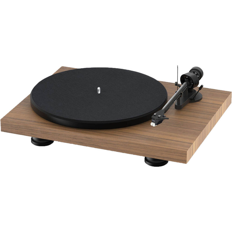 Pro-Ject Audio Systems Debut Carbon EVO Manual Three-Speed Turntable (Satin Walnut)