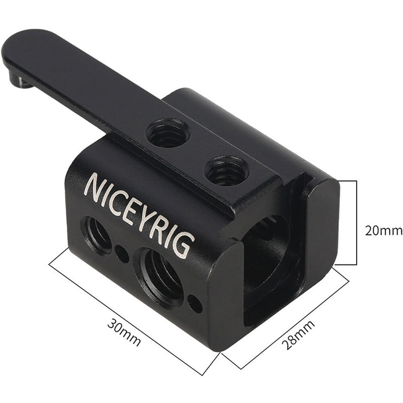 Niceyrig XLR Handle Extension for Sony FX3 Camera