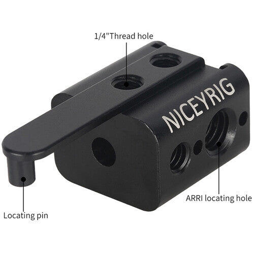 Niceyrig XLR Handle Extension for Sony FX3 Camera