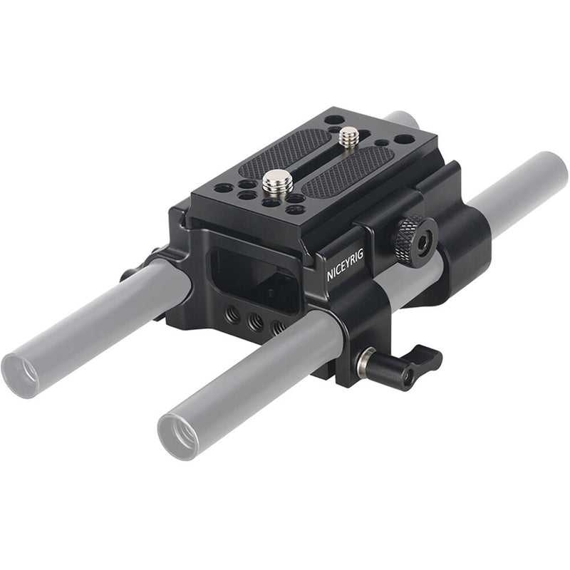 Niceyrig Manfrotto QR Plate Kit with 15mm Dual-Rod Clamp