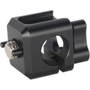 Niceyrig 15mm ARRI Locating Rod Clamp with Cold Shoe Mount