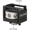 Niceyrig Cold Shoe Mount with 3/8"-16 ARRI-Style Accessory Screw