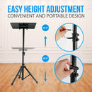 Pyle Pro Universal Device Stand (Small, 2-Pack)