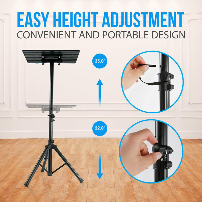 Pyle Pro Universal Device Stand (Small, 2-Pack)