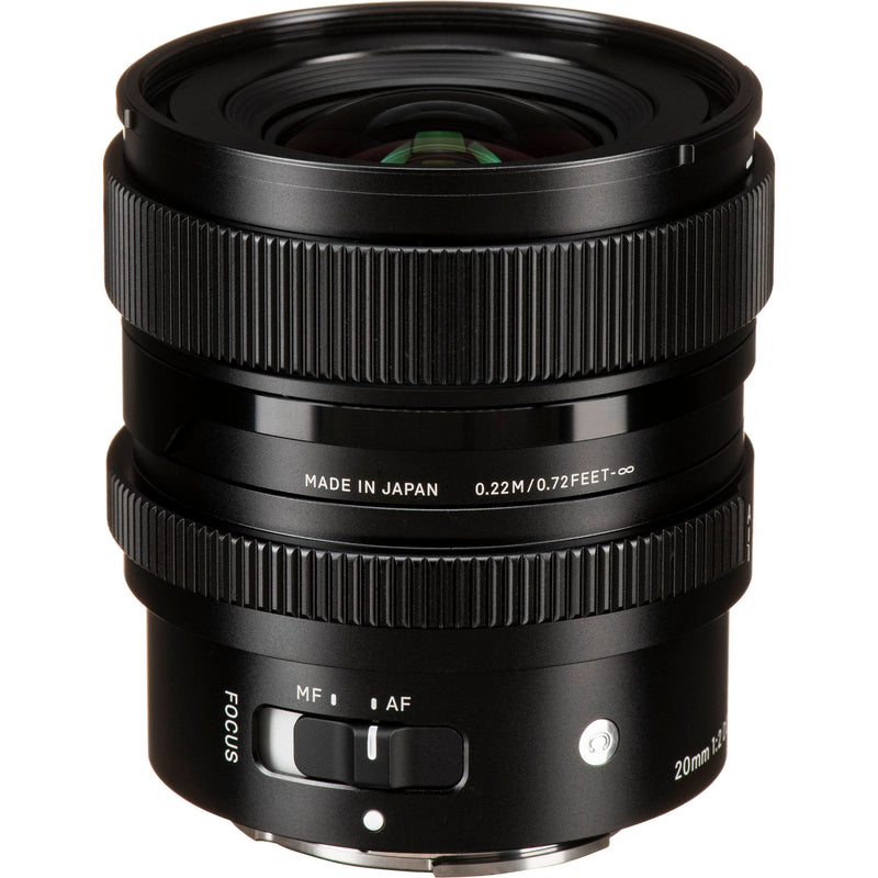 Sigma 20mm f/2 DG DN Contemporary Lens for Sony E