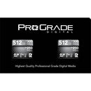 ProGrade Digital 512GB UHS-II SDXC Memory Card (2-Pack)