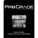 ProGrade Digital 512GB UHS-II SDXC Memory Card