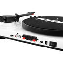 Gemini TT-900 Manual Three-Speed Turntable with Wireless Audio System (Black/White)