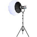 GVM SD200R RGB & Bi-Color LED Studio Video Spotlight Kit with Stand and Softbox