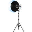 GVM SD200R RGB & Bi-Color LED Studio Video Spotlight Kit with Stand and Softbox