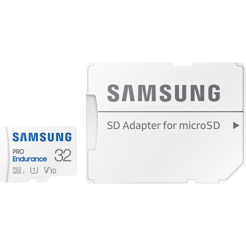 Samsung 32GB PRO Endurance UHS-I microSDHC Memory Card with SD Adapter