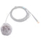 K-Tek Airo Fuzzy Windscreen for Lavalier Microphone (Gray, 25-Pack)