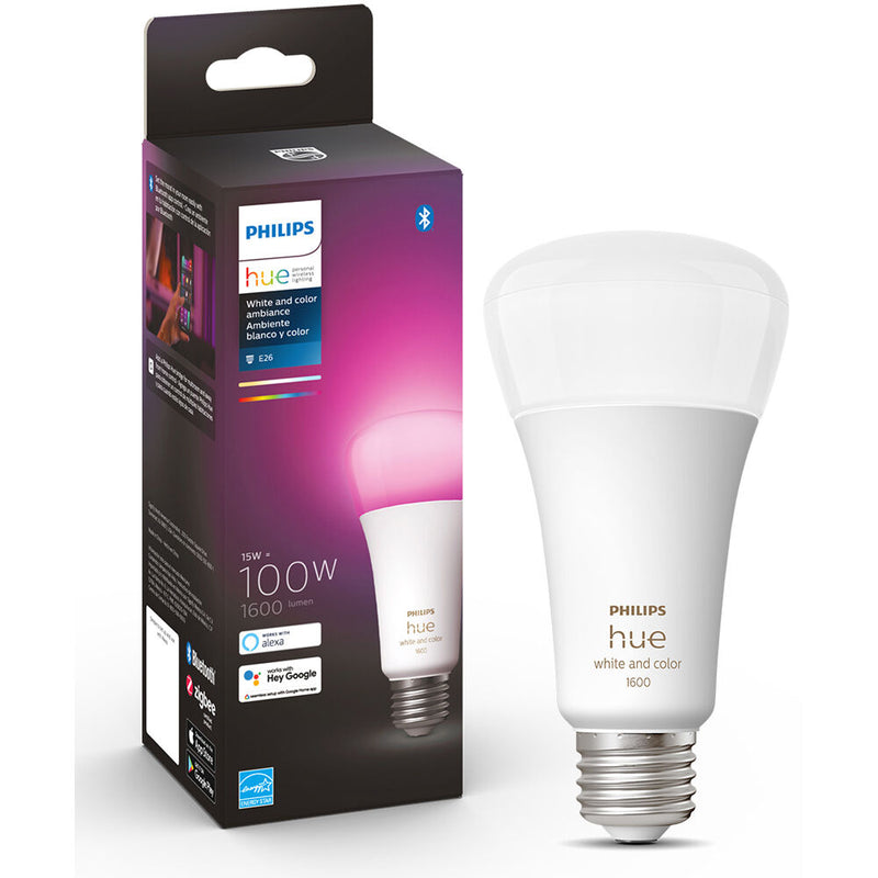 Philips Hue A21 Bulb with Bluetooth (White & Color Ambiance)