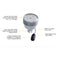 Lowel Rifa 66 LED 80W Bulb & Diffuser Kit