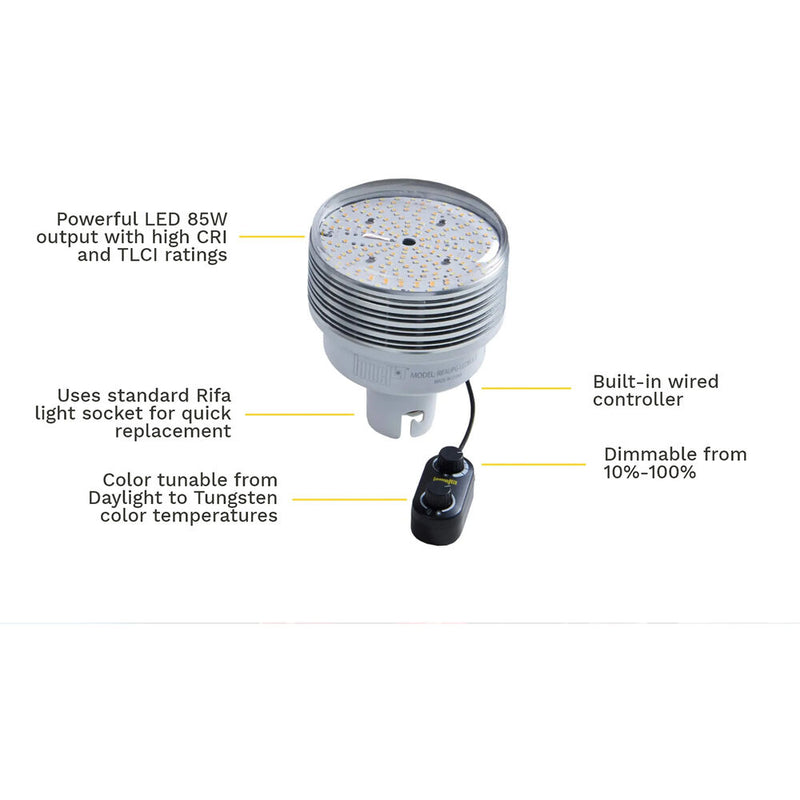Lowel Rifa 66 LED 80W Bulb & Diffuser Kit