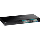 TRENDnet TPE-TG262 24-Port Gigabit PoE+ Compliant Unmanaged Network Switch with SFP