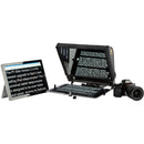 ikan Elite Pro Universal Large Tablet Teleprompter with Remote and Rolling Hard Case