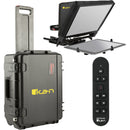 ikan Elite Pro Universal Large Tablet Teleprompter with Remote and Rolling Hard Case