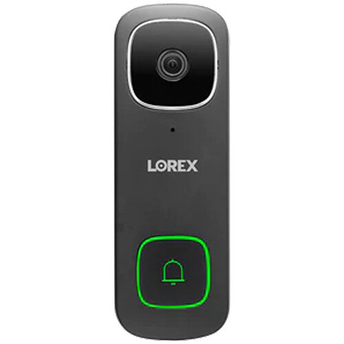 Lorex B451AJDB-E 2K QHD Wi-Fi Video Wired Doorbell (Black)