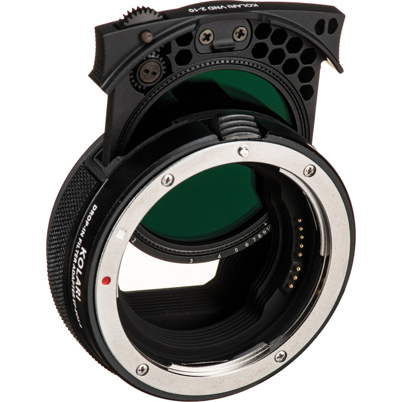 Kolari Vision EF-EOS R Drop-In Lens Adapter with VND Drop-In Filter