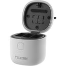 TELESIN All-In Battery Charging Box and TF Card Reader for GoPro HERO9/10