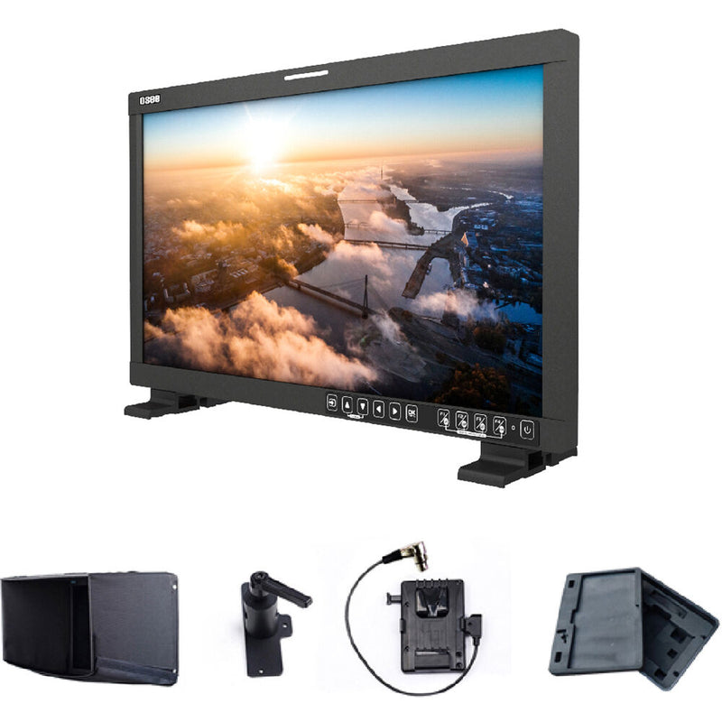OSEE 21.5" LCM215-HDR+ Field Monitor with V-Mount Battery Plate