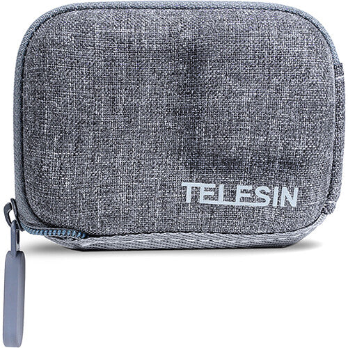 TELESIN Portable Zipper Camera Storage Case for GoPro HERO 9/10 (Gray)