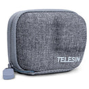 TELESIN Portable Zipper Camera Storage Case for GoPro HERO 9/10 (Gray)