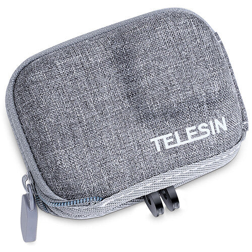 TELESIN Portable Zipper Camera Storage Case for GoPro HERO 9/10 (Gray)