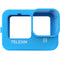 TELESIN Protective Silicone Case with Lanyard for GoPro HERO9/10 (Blue)